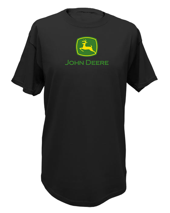 John Deere Mens Logo Tee - Black