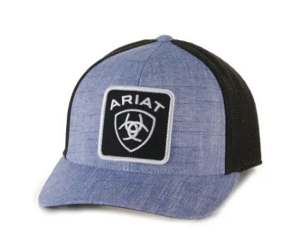 Ariat Mens B Fit Cap Large Patch - Blue/Black