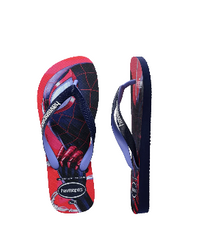 Havaianas Kids Top Marvel Toddler Thongs - Navy/Provence Blue