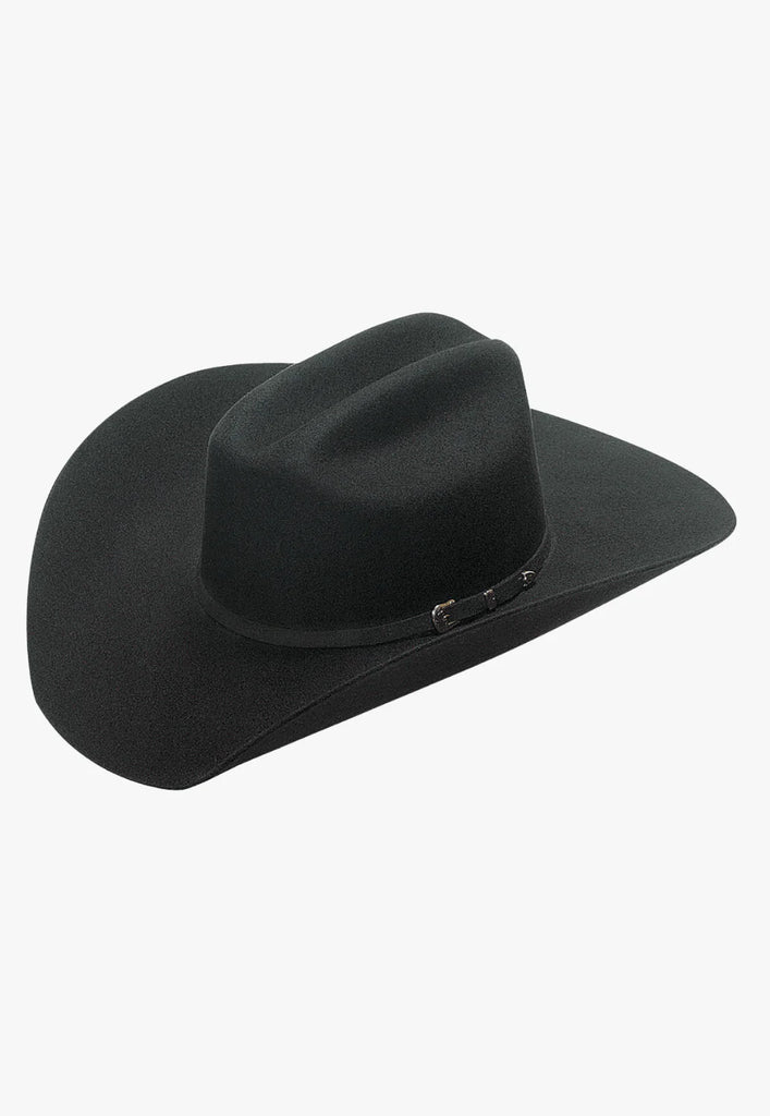 Twister Santa Fe 3X Wool Felt Hat - Black