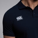 Canterbury Mens Waimak Polo Shirt - Navy [Siz:L]