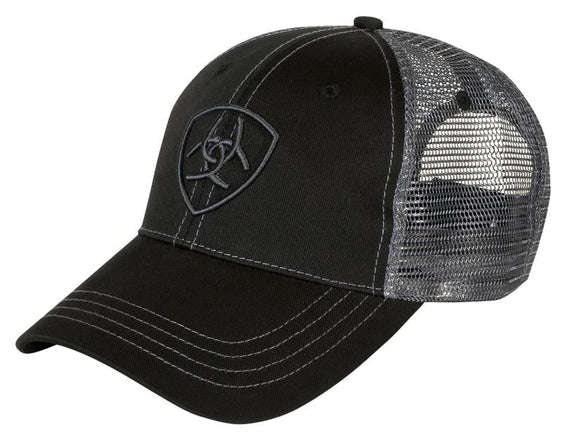 Ariat Trucker Cap [Col:Black/Charcoal]