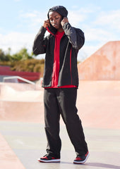 Biz Razor Adult Track Pants [Col:Black Siz:S]