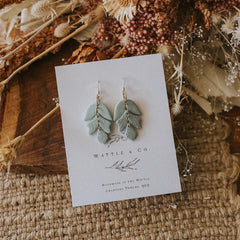 Wattle & Co Earrings Asst [Col:Whispers in White]