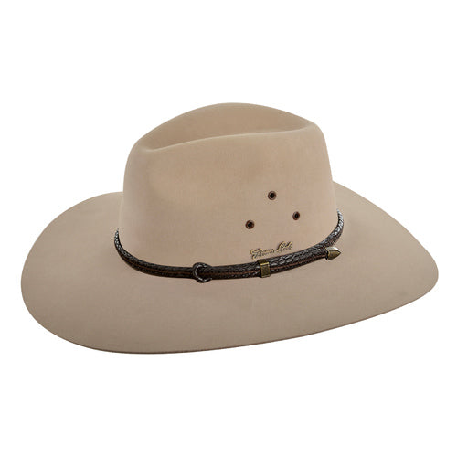 Mens Drafter Pure Fur Felt Hat [Col:Fawn Siz:55]