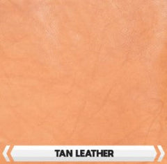 The Design Edge Tooling Leather Hand Carved Clutch Bag - TLB15 [Col:Brown & Turquoise]