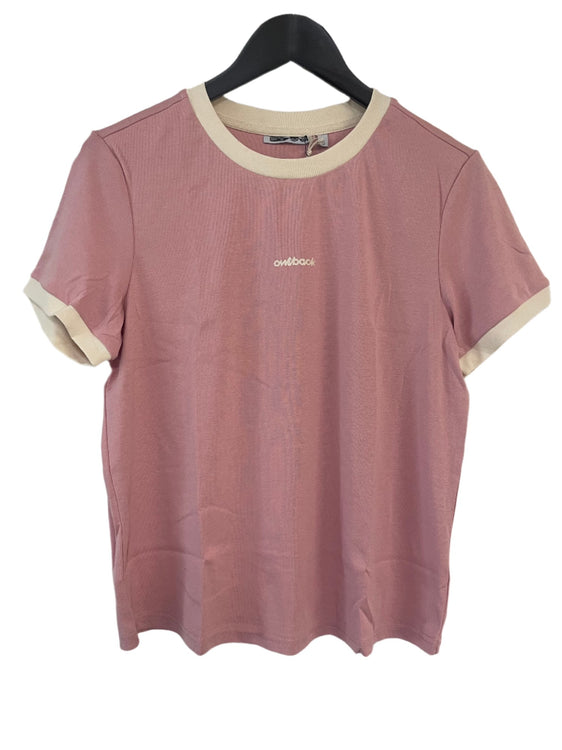 Outback Ladies Regular Tee - Peach OBSS24-WT003 [Siz:S]