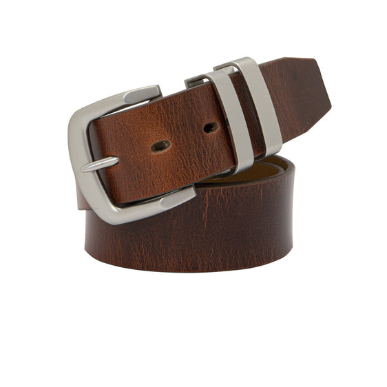 5540 Mens Stockman Leather Belt [Col:Brown Siz:34/87]