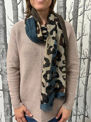 Corfu 100% Polyester Scarf W238SCARF [Col:Berry]