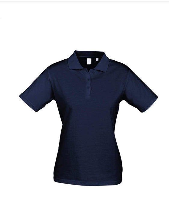 Biz Collection Womens Ice Polo Short Sleeve [Col:Navy Siz:8]