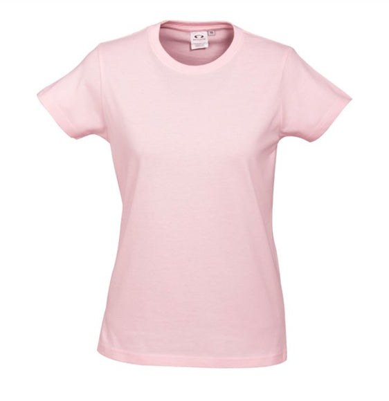 Biz Collection Womens Ice Short Sleeve Tee [Col:White Siz:18]