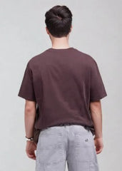Outback Mens Horizon Durable Tee [Col:Brown Siz:M]
