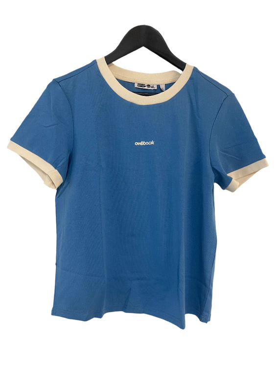 Outback Womens Regular Tee - Sky OBSS24-WT003 [Siz:S]