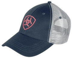 Ariat Trucker Cap [Col:Silver/Pink]