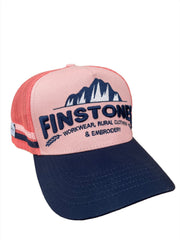 Finstones Caps [Col:Pink/Nay]