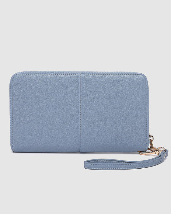 Louenhide Arabella Travel Wallet - Cloudy Blue [Col:Black]