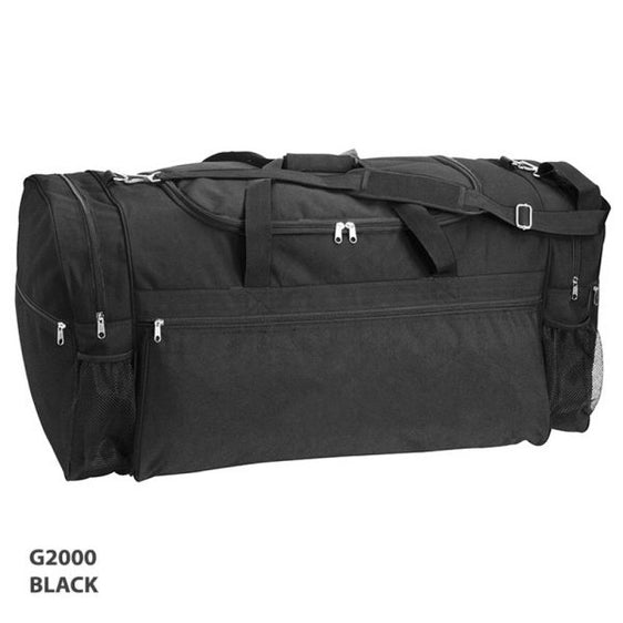 Grace Collection Large Sports Bag [Col:Black]