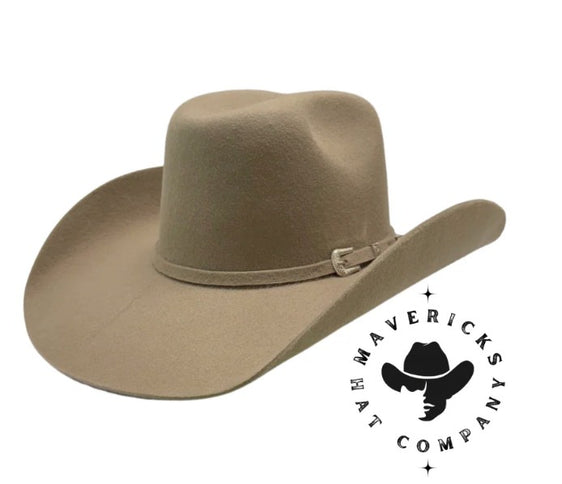Mavericks Hat Company Walnut Oak Felt Hat [Siz:56]
