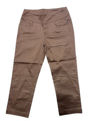 Corfu Womens Weekend Super Soft 3/4 5oz Pants [Col:Mocha Siz:8]