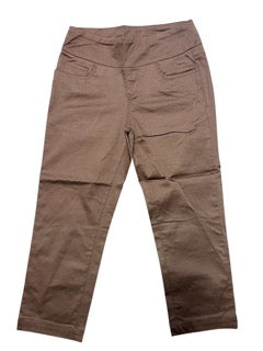 Corfu Womens Weekend Super Soft 3/4 5oz Pants [Col:Mocha Siz:8]