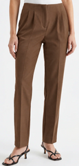 Corfu Womens 7/8th length Winter Sateen Pants [Col:Caramel Siz:20]