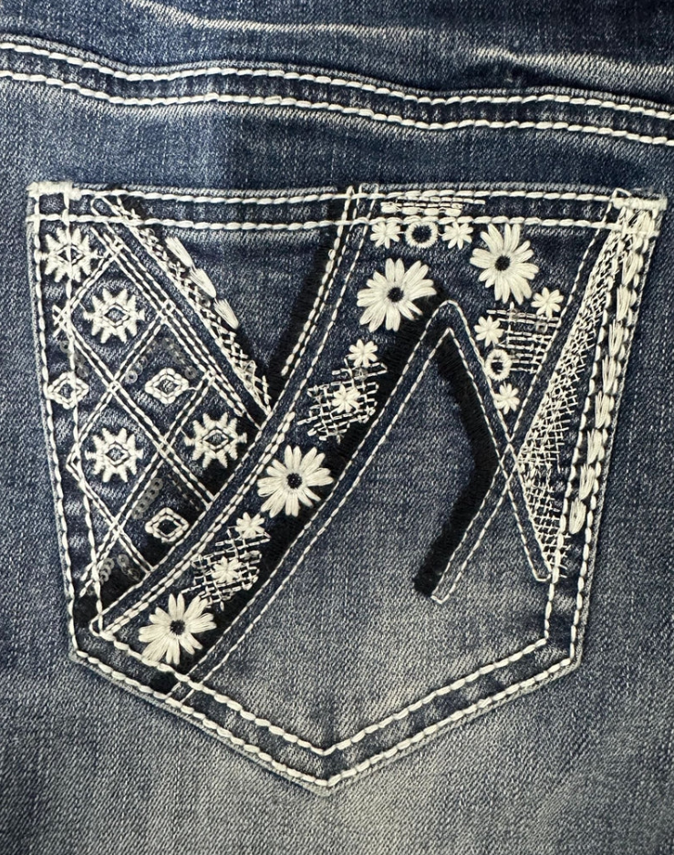 Outback Supply Co Womens Lockyer Bling Jeans (High Rise) [Siz:6]