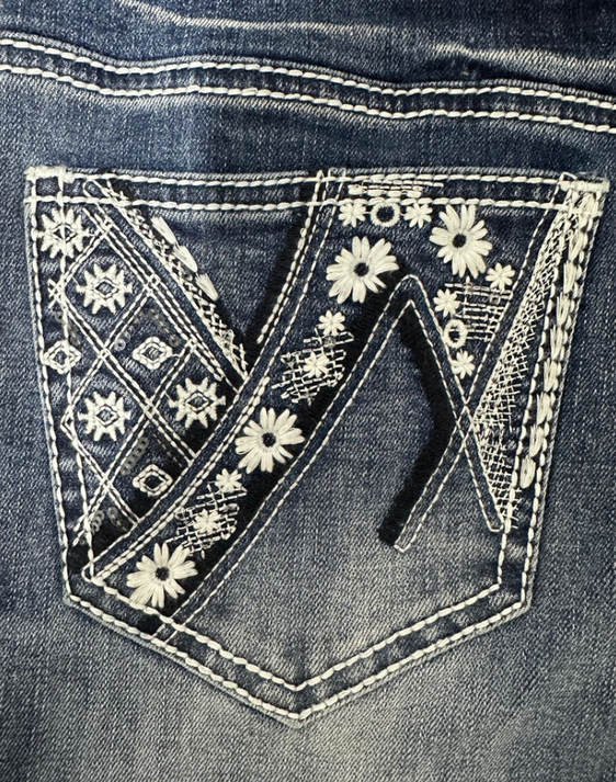 Outback Supply Co Womens Lockyer Bling Jeans (High Rise) [Siz:6]