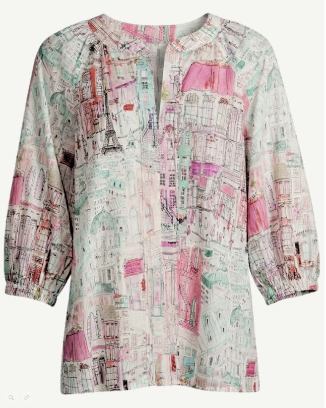 Corfu Womens Cotton Print Pretty Avenue [Siz:8]