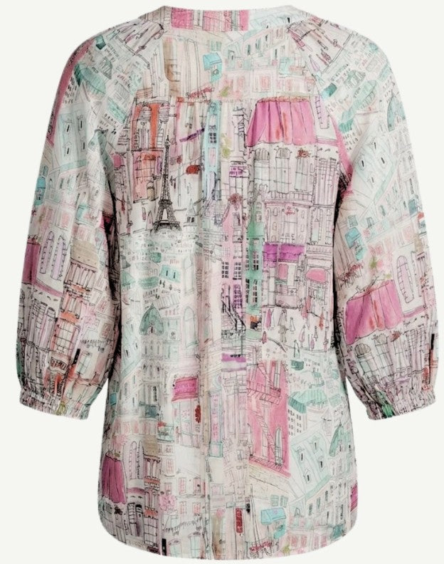 Corfu Womens Cotton Print Pretty Avenue [Siz:8]