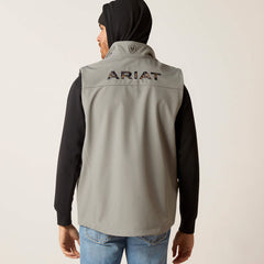 Ariat Men's Logo 2.0 Softshell Vest - Jetty Grey