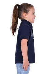 Thomas Cook Girls Iona Short Sleeve Polo - Navy