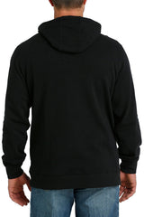 Cinch Mens Fleece Pullover Hoodie - Black