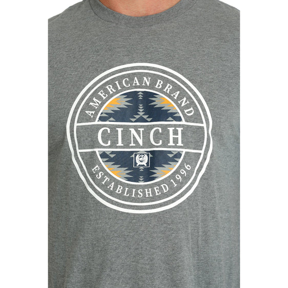 Cinch Men's Classic "American Brand" Tee - Grey