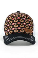 Cinch Women's Cap Aztec - Navy