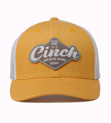 Cinch Mens American Brand Trucker Cap - Mustard