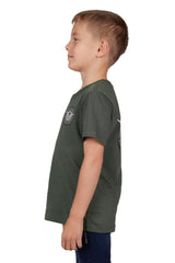 Bullzye Boys Josua Short Sleeve Tee - Green