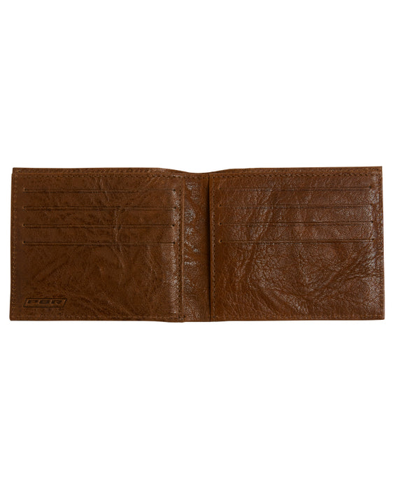 Statesman PBR Card Wallet - Chestnut Brown