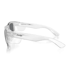 SafeStyle Fusions Clear Frame Tinted Lens UV400 Safety Glasses