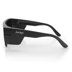 Safetsyle Primes Matte Black Frame Polarised Lens Safety Glasses