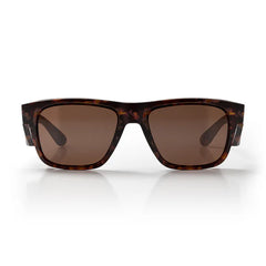 Safestyle Fusions Matte Tort Frame Brown Polarised Lens Safety Glasses