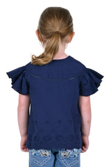 Pure Western Girls Jane Top - Navy