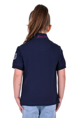 Thomas Cook Girls Iona Short Sleeve Polo - Navy