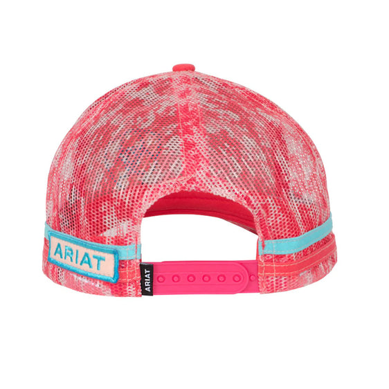 Ariat Digi Camo Trucker Cap - Pink Lemonade