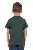 Pure Western Boys Enzo Short Sleeve Tee - Green Marle