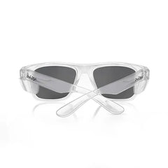 SafeStyle Fusions Clear Frame Tinted Lens UV400 Safety Glasses