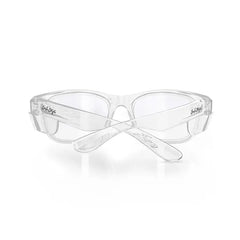 SafeStyle Classics Clear Frame Clear Lens UV400 Safety Glasses