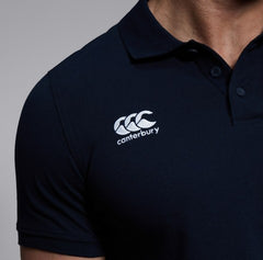 Canterbury Mens Waimak Polo Shirt - Navy [Siz:S]