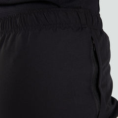 Canterbury Womens Club Plain Taper Leg Cuffed Pants - Black [Siz:16]