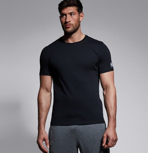 Canterbury Mens Club Plain Tee - Black [Siz:S]