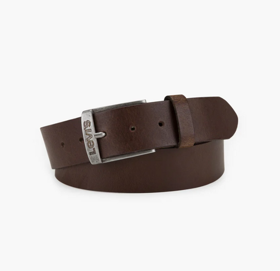 Levi's Mens Duncan Belt - Dark Brown [Siz:34]